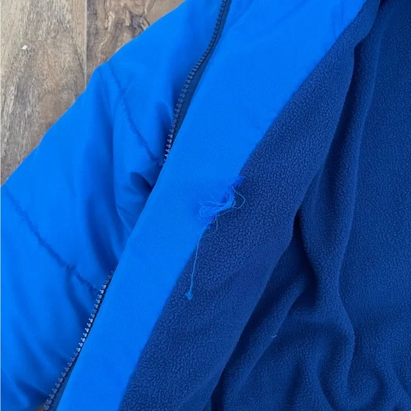 Sears Roebuck & Co Coat Puffer Boys// Blue // Size Boys  Medium M - Picture 4 of 6